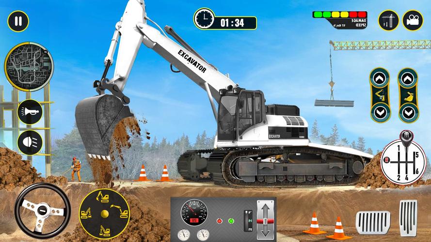 Heavy Excavator Simulator Game應用截圖第1張