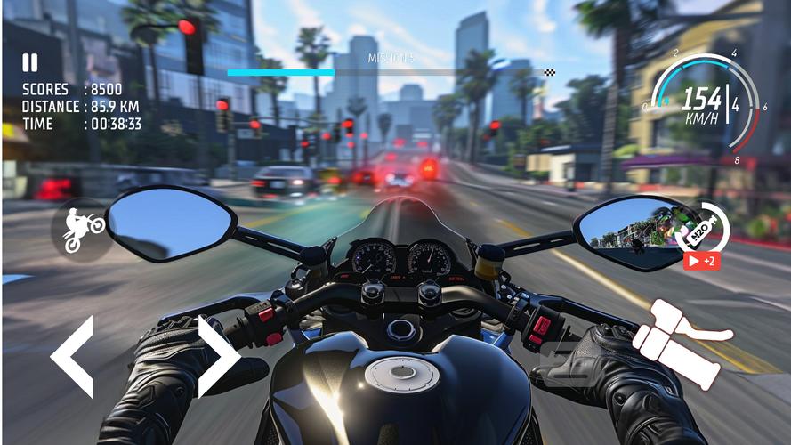 Traffic Bike: Driving City 3D應用截圖第0張
