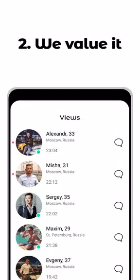 Denim - premium dating app Captura de pantalla 2
