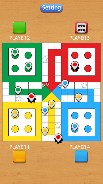 Ludo League Game:Roll the dice ภาพหน้าจอ 1