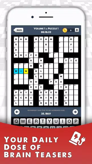 Crosswords Puzzle - Word Game Ekran Görüntüsü 0