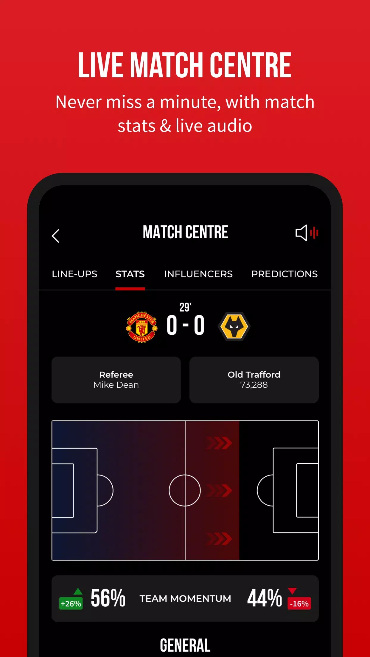 Manchester United Official App Schermafbeelding 0