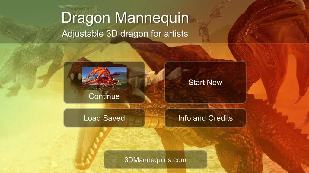 Dragon Mannequin Schermafbeelding 0
