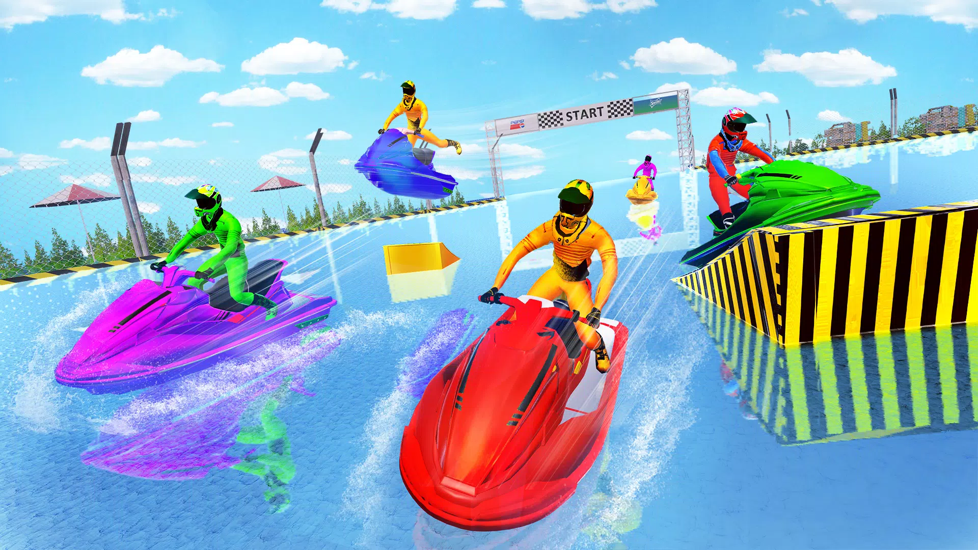 Jet Ski Games Boat Racing Game 스크린샷 3