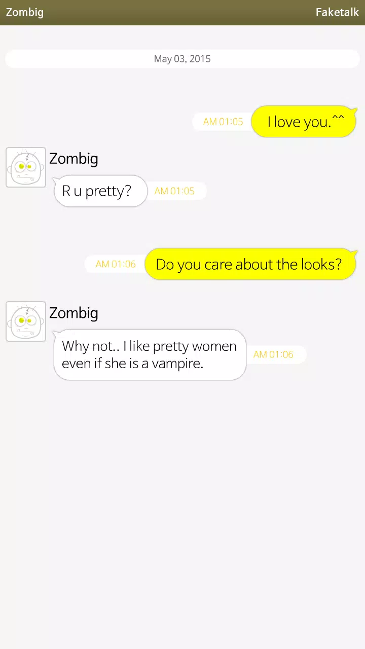 Schermata Faketalk 0