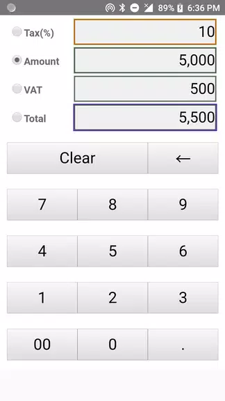 VAT Calculator Zrzut ekranu 0