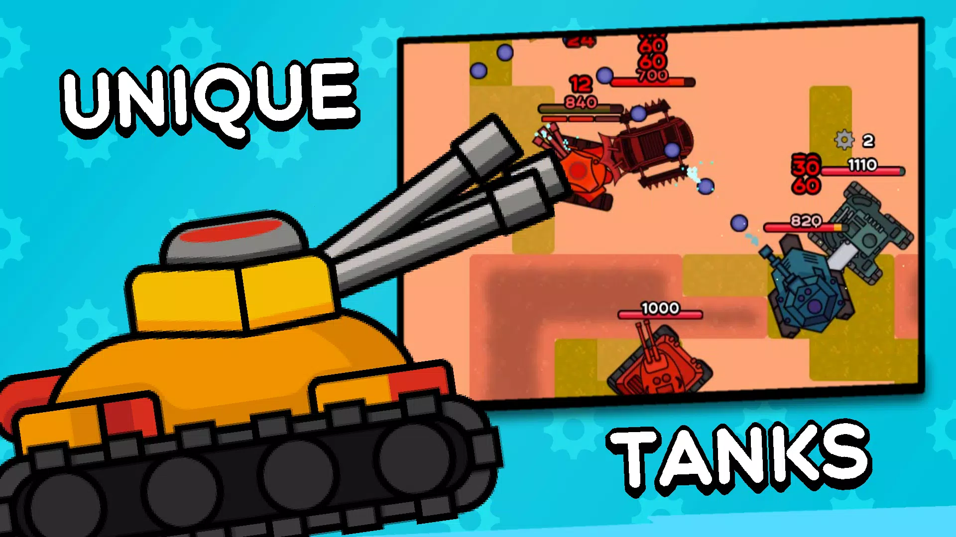 Tanks: Battle for survival Capture d'écran 2