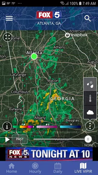 FOX 5 Storm Team Weather Radar Capture d'écran 2