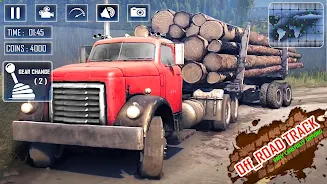 USA Truck Driving Off Road Captura de pantalla 2