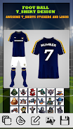 Football Jersey Maker- T Shirt Tangkapan skrin 2