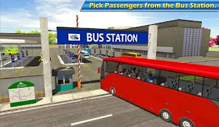 Modern City Bus Parking Games Tangkapan skrin 0