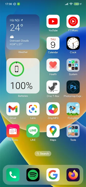 HiPhone Launcher, HiOS Themes Capture d'écran 0