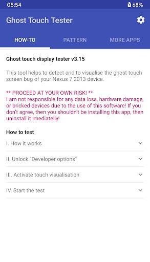 Ghost Touch Tester 스크린샷 0