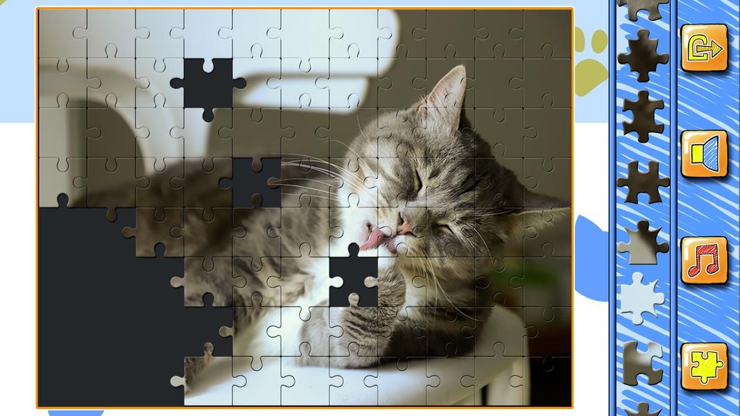 Jigsaw Puzzle Cats Kitten Zrzut ekranu 0