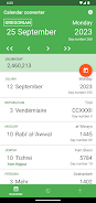 Calendar Converter Screenshot 0