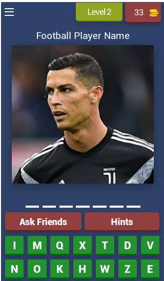 Football Player Quiz Скриншот 2