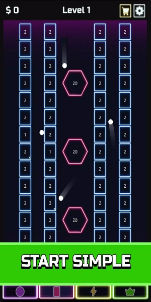 Idle Brick Breaker应用截图第1张