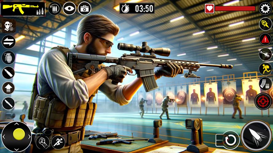 Real Target Gun Shooter Games 스크린샷 1