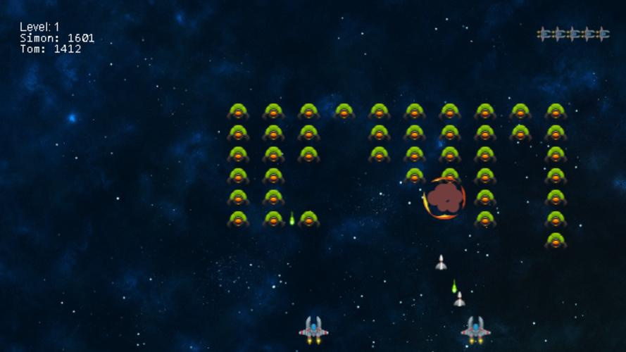 Alien Invaders Tangkapan skrin 0
