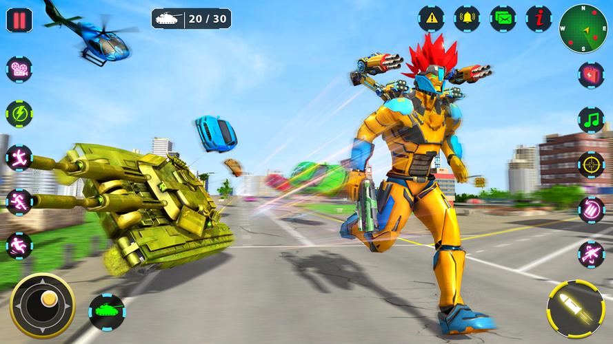 Robot Hero Game - Robot Game Tangkapan skrin 0