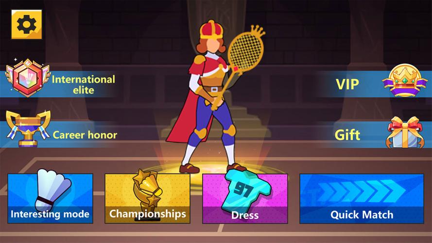 Badminton Hero-Championship スクリーンショット 0