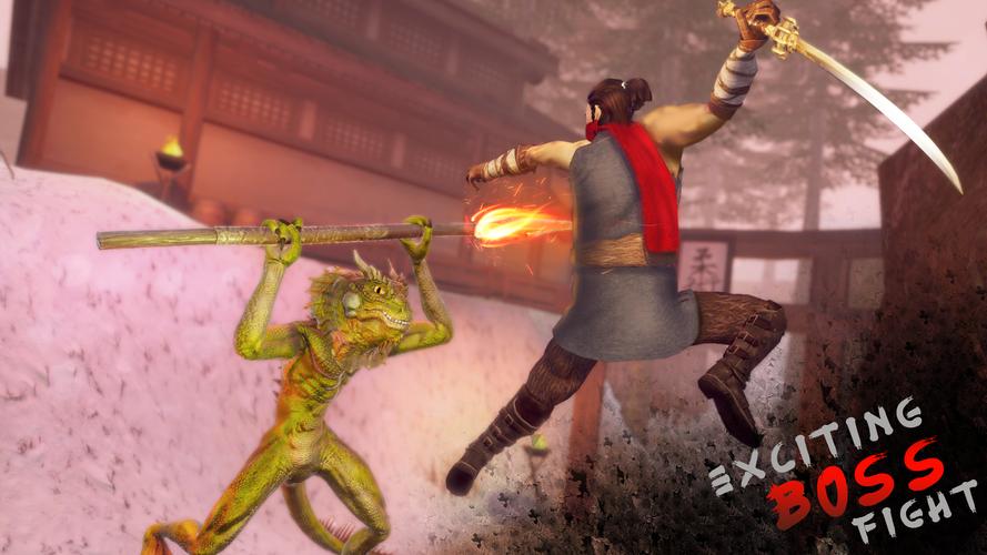 Ninja Shadow Fighting Games 3D Ảnh chụp màn hình 3