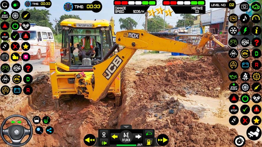 Real Snow Excavator - JCB Capture d'écran 0