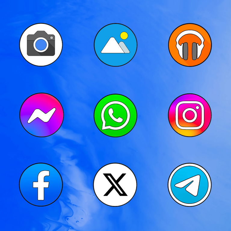 Pixly – Icon Pack Mod ภาพหน้าจอ 1