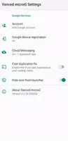 Vanced microG ဖန်သားပြင်ဓာတ်ပုံ 1