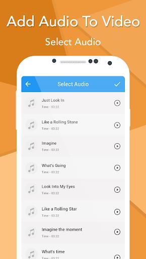 Add Audio To Video應用截圖第3張