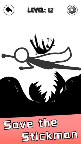 Save Stickman: Brain Draw Line スクリーンショット 0