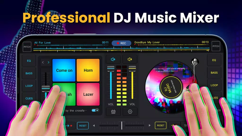 DJ Music mixer - DJ Mix Studio स्क्रीनशॉट 0