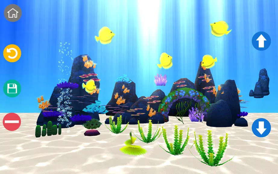 Aquarium Sim スクリーンショット 1