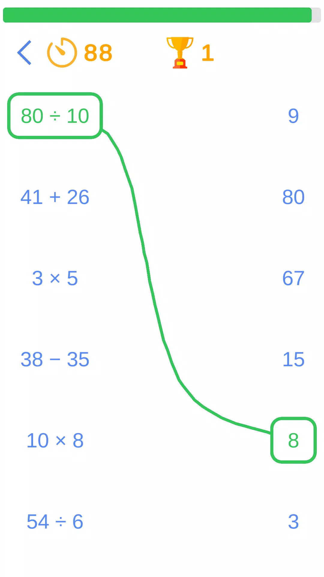 Math Games - Brain Puzzles Schermafbeelding 1