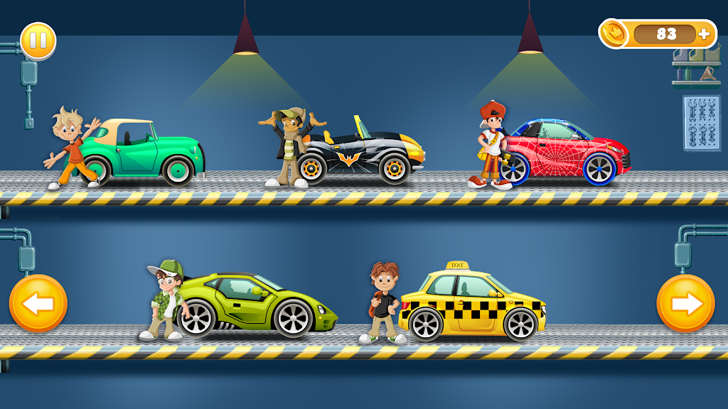 Uphill Races Car Game For Boys應用截圖第3張