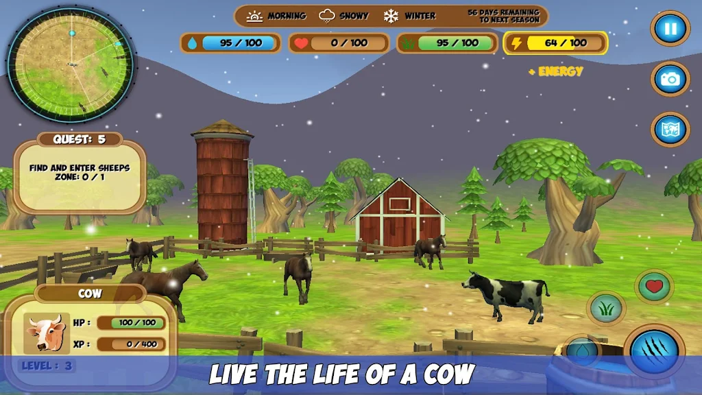 Cow Simulator Ekran Görüntüsü 2