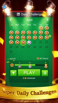 Solitaire: Super Challenges ဖန်သားပြင်ဓာတ်ပုံ 1