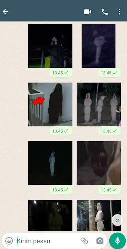 Pocong Kuntilanak WA Stickers Tangkapan skrin 0