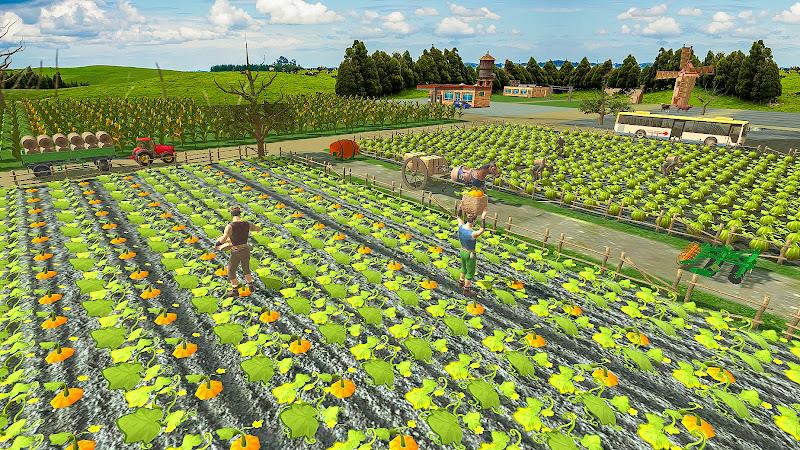 Farming Empire Harvester Game Zrzut ekranu 3