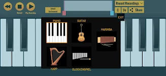 Virtual Piano স্ক্রিনশট 2