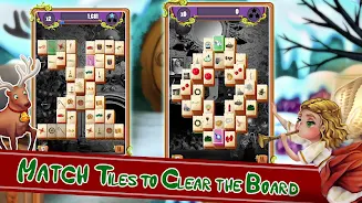 Christmas Mahjong: Holiday Fun Tangkapan skrin 3