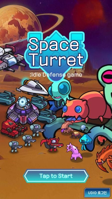 Space Turret Defence Tangkapan skrin 0