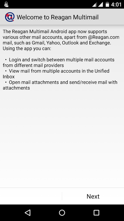ReaganMail By Reagan.com LLC স্ক্রিনশট 0