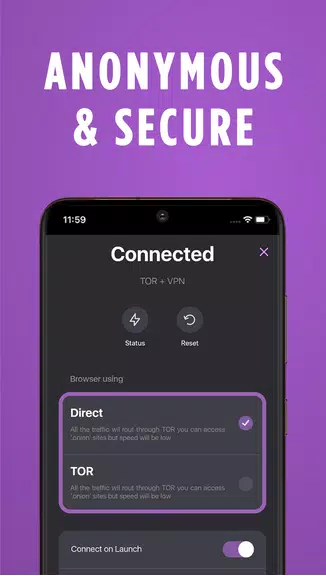 TOR Browser: OrNET Onion Web Tangkapan skrin 2