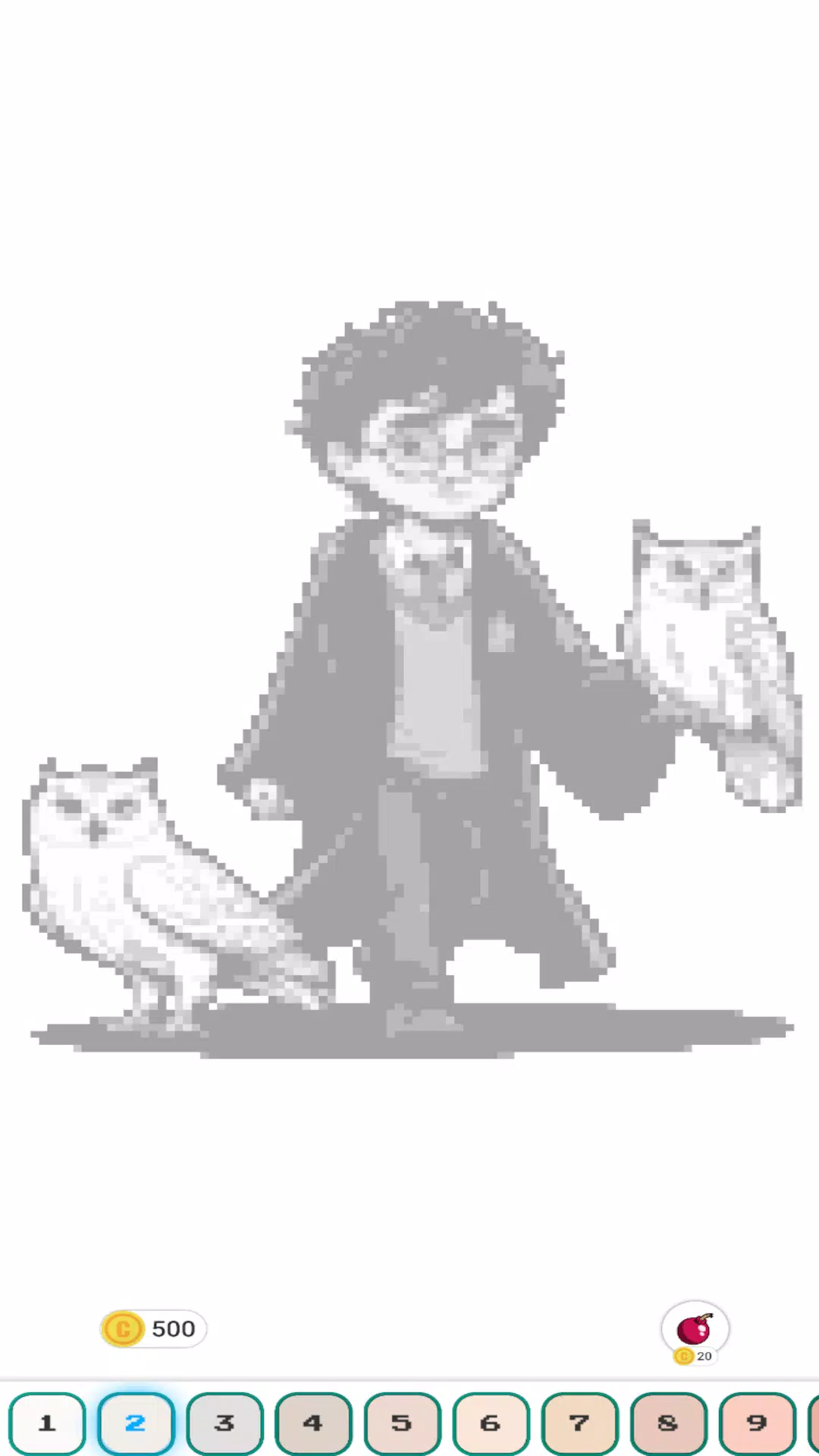 Hogwart Cartoon Pixel Art应用截图第0张