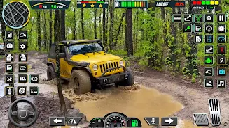 Offroad Mud Jeep Simulator 3d應用截圖第2張