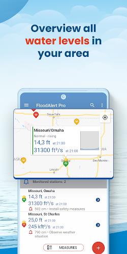 FloodAlert Waterlevel Alerts应用截图第1张