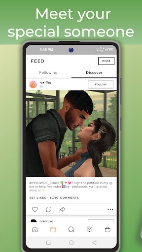 Schermata IMVU Social Chat Avatar app 3