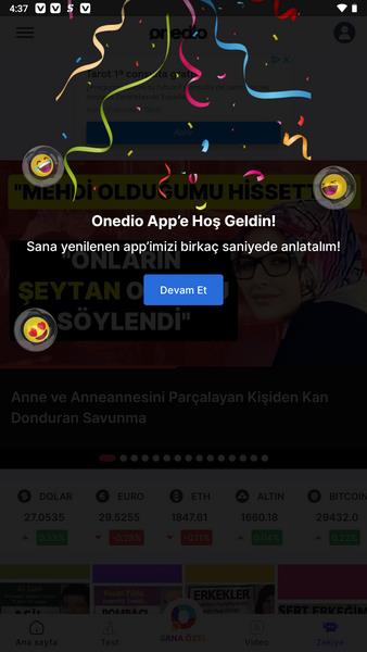 Onedio – İçerik, Haber, Test Скриншот 0