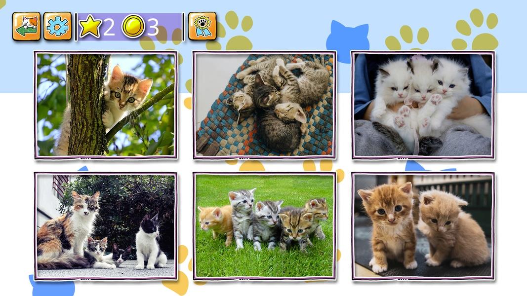 Jigsaw Puzzle Cats Kitten Zrzut ekranu 3